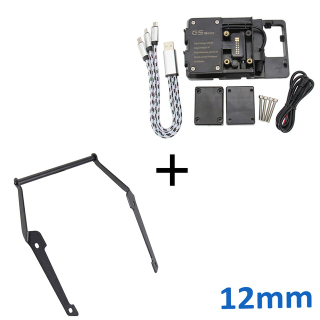 Prednja nosač za telefon i GPS navigaciju za motocikl Honda NC750D/NC700D, Otilli
