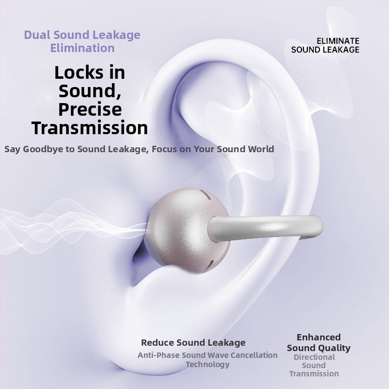 Open-Ear Bluetooth slušalice s AI prijevodom, vodootporne, trajanje baterije 4–8 h, Bluetooth 5.4