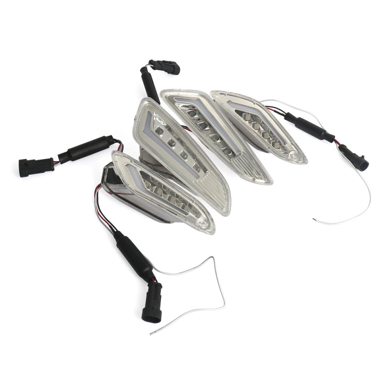Otili LED pokazivači smjera za Vespa Sprint Primavera, prednji i stražnji, četverodijelni set, kompatibilan s Piaggio Vespa Sprint 125/150