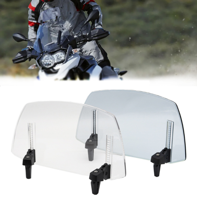 Vjetrobran motocikla MO-WS007, PC materijal, universalna kompatibilnost, anti-refleksivno, LIANG