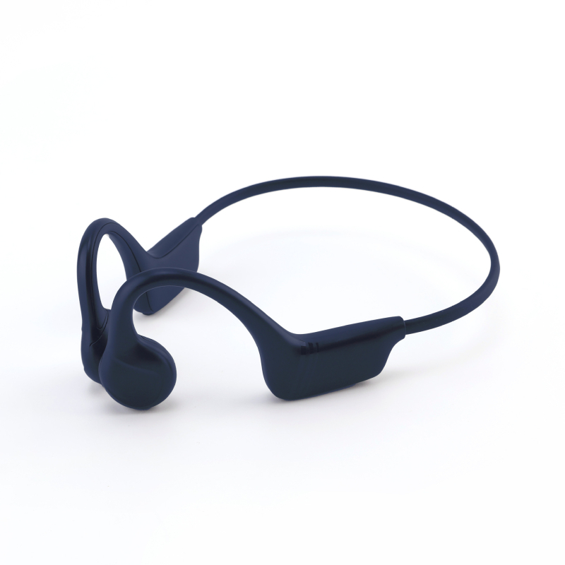 Căști cu conductie osoasă, bandă de gât wireless, design cu cârlig pentru ureche, Bluetooth 5.4, IPX5, autonomie baterie 8+ ore, rază de 15 m