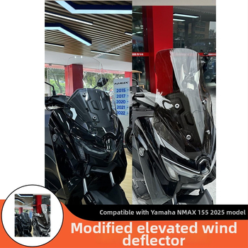 Yamaha NMAX155 Rozšírený deflektor predného skla