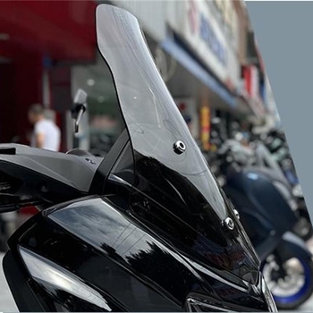 PC προστατευτική πλάκα εμπρόσθιου φράγματος για Yamaha NMAX155, μοντέλο 2025, συμβατή με NMAX V3, εξατομικευμένη επεξεργασία, μη ανακλαστικό