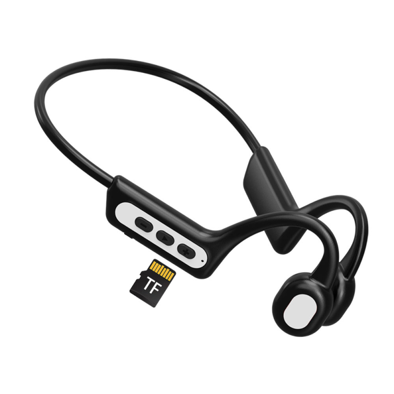 Slušalice za kostnu provodnost, IPX4 vodootporne, TF kartica slot, Bluetooth 5.4, trajanje baterije preko 8 sati