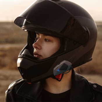 INWA bezdrôtový interkom pre motocyklové prilby, plná prilba, IPX6 vodeodolný, Bluetooth 5.0, dosah 200 m, výdrž viac než 8 hodín