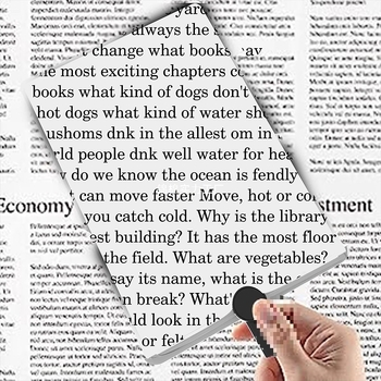 Lupa s velikim zaslonom, dizajn za visi oko vrata, ručno i stolno korištenje, visoka jasnoća, višestruka funkcija