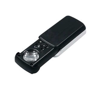 MG 774-3ZXA Lupa za nakit s izvlačnim objektivom i svjetlom za provjeru bankovnih čekova