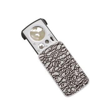 MG 774-3ZXA Lupa za nakit s izvlačnim objektivom i svjetlom za provjeru bankovnih čekova