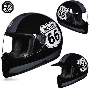 Orz retro kaciga za motocikl - unisex, off-road stil, ABS
