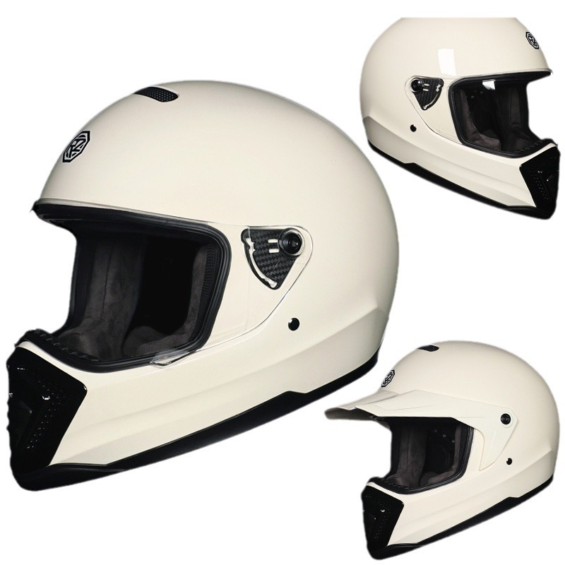 Orz retro kaciga za motocikl - unisex, off-road stil, ABS