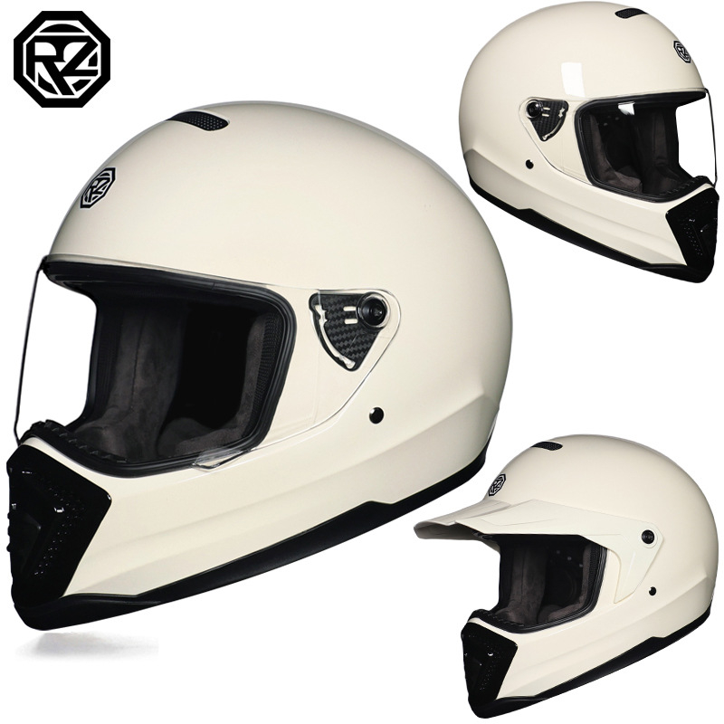 Orz retro kaciga za motocikl - unisex, off-road stil, ABS