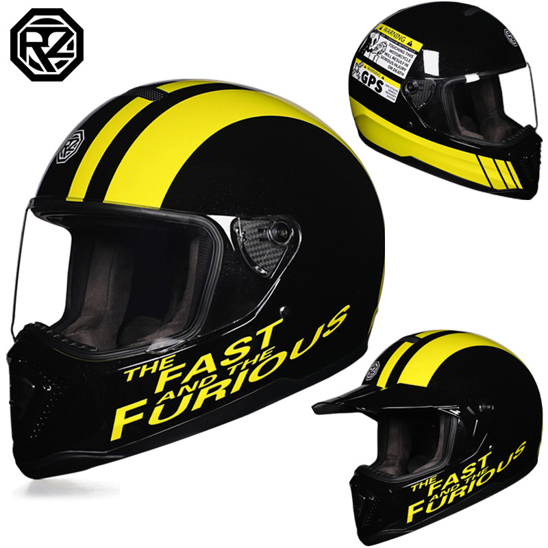 Orz retro kaciga za motocikl - unisex, off-road stil, ABS