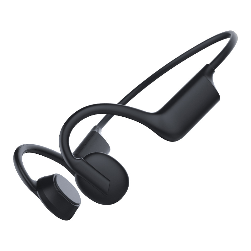 Bluetooth slušalice s kostnom provodljivošću, s držačem za uho, stereo, Bluetooth 5.3, trajanje baterije 4–8 sati, za glazbu i trčanje