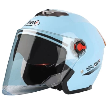 ABS kaciga za motocikle, 3C certifikat (2023091105021111), REGY AWN marka, unisex, četiri sezone, UV zaštita