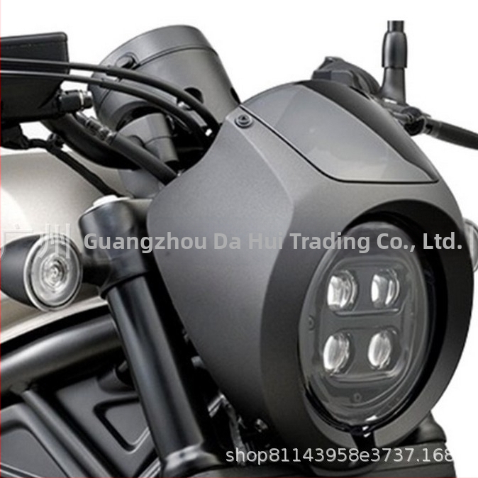 Prednje staklo za Honda CM300/CM500 Rebel s retro deflektorom i poklopcem svjetla