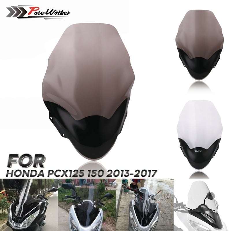 Vjetrobran za motocikl Honda PCX 125/150 (2013–2017) – WW069, HD, otporan na habanje