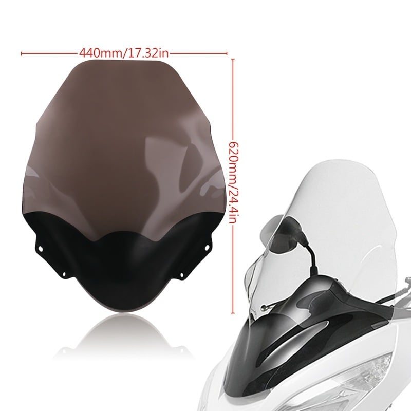 Vjetrobran za motocikl Honda PCX 125/150 (2013–2017) – WW069, HD, otporan na habanje