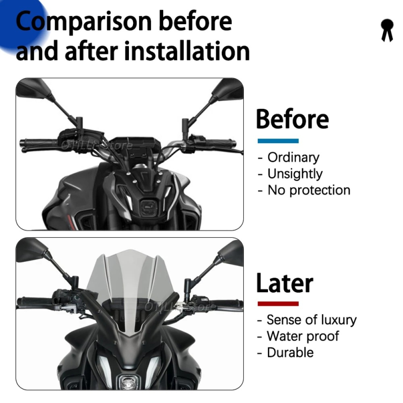 Aodili podizni prednji vjetrobran deflektor Yamaha MT07 2021