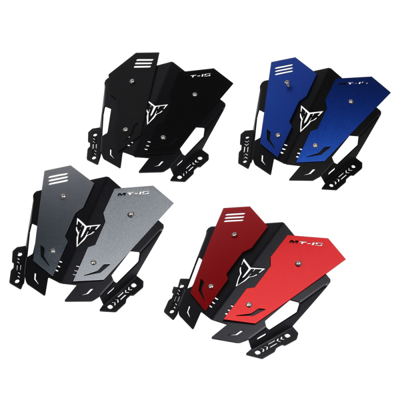 Aluminijski prednji poklopac za instrument ploču Yamaha MT-15 od Black Dog — prilagodljiva obrada, zaštita