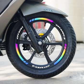 Naljepnice za felge motocikla VARIO - prilagodljive, vodootporne, reflektirajuće, Callidi