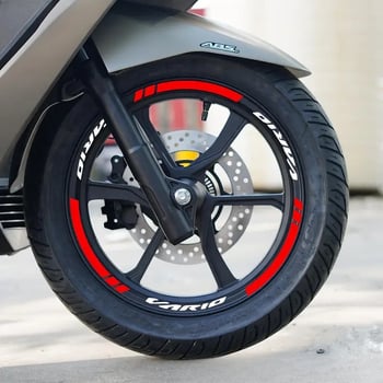 Naljepnice za felge motocikla VARIO - prilagodljive, vodootporne, reflektirajuće, Callidi