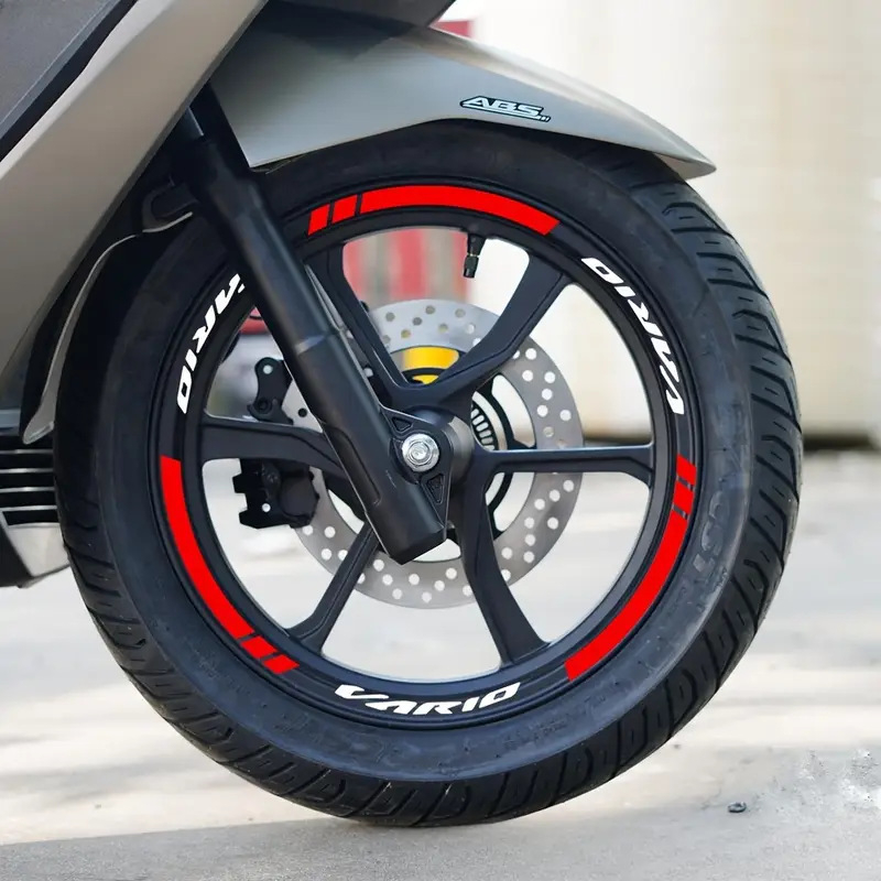 Naljepnice za felge motocikla VARIO - prilagodljive, vodootporne, reflektirajuće, Callidi