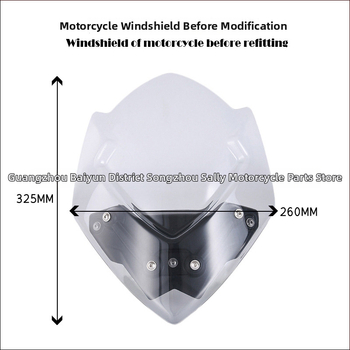 Vjetrobran za motocikl Suzuki GSX-S1000 / GSXS 1000 (2016–2019)