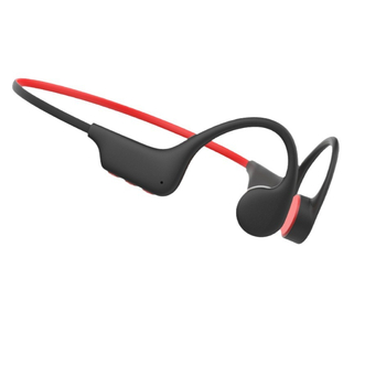 Shengde căști Bluetooth cu conducție osoasă, montate la gât, wireless, Bluetooth 5.3, IPX8 rezistente la apă, autonomie 4–8 h