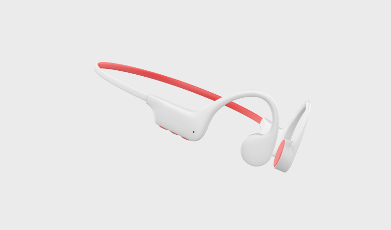 Shengde căști Bluetooth cu conducție osoasă, montate la gât, wireless, Bluetooth 5.3, IPX8 rezistente la apă, autonomie 4–8 h