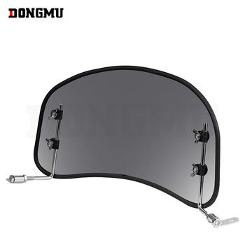 Μπροστινό παρμπρίζ για μοτοσικλέτες και σκούτερ, ρετρό αποτροπέας αέρα, μοντέλο HP-DF022, ABS με μεταλλικό στήριγμα, ανθεκτικό στη φθορά