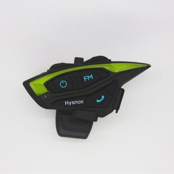 Shark 02 motorkerékpár Bluetooth interkom – Kétoldalas sztereó fejhallgató, Bluetooth 5.0, 800 m hatótávolság, 30 h üzemidő, Qualcomm chip