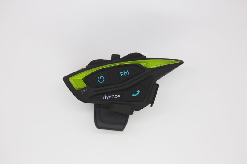 Shark 02 motorkerékpár Bluetooth interkom – Kétoldalas sztereó fejhallgató, Bluetooth 5.0, 800 m hatótávolság, 30 h üzemidő, Qualcomm chip