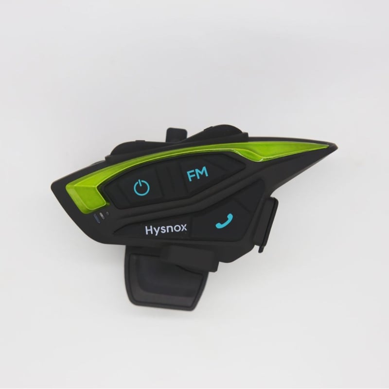 Shark 02 motorkerékpár Bluetooth interkom – Kétoldalas sztereó fejhallgató, Bluetooth 5.0, 800 m hatótávolság, 30 h üzemidő, Qualcomm chip