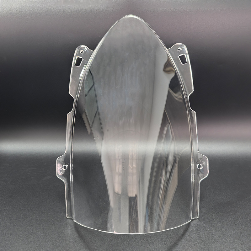Parbriz frontal pentru motocicletă - universal, placă groasă din acrilic, PTFE, termoformare