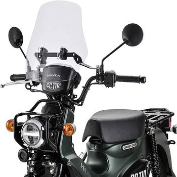 Αξεσουάρ μοτοσικλέτας: βραχίονας από παχύτερο κράμα αλουμινίου και προστασία ανέμου (SL-55, CT125-συμβατό)