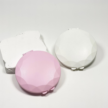 LED ogledalo za šminkanje, prijenosno ručno, sklopno okruglo ogledalo s lampom i 2x povećanjem