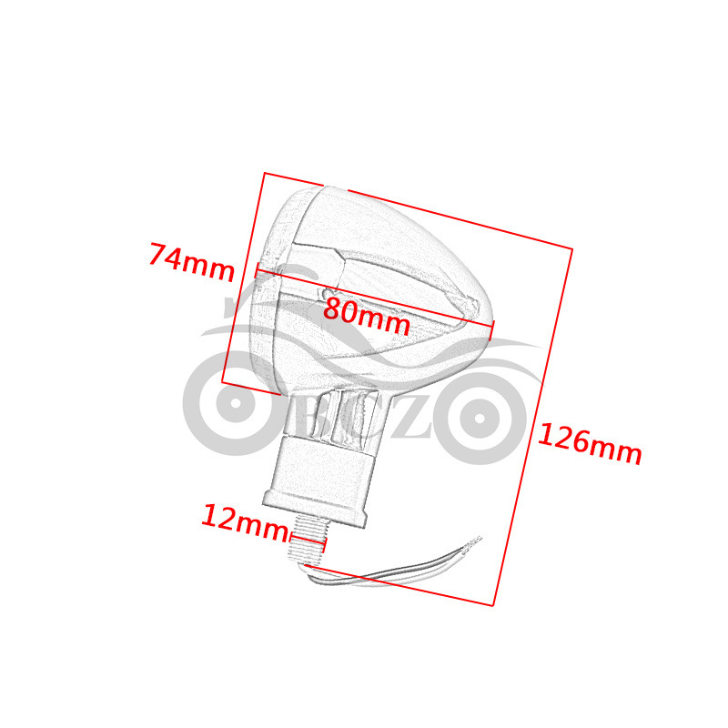 Par signalnih lampi za Yamaha XV950 motocikl
