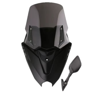 Compatibil cu Yamaha NMAX 155 – kit parbriz frontal mărit, material PP, protecție solară, rezistență la uzură, anti-zgârieturi, fără reflexie