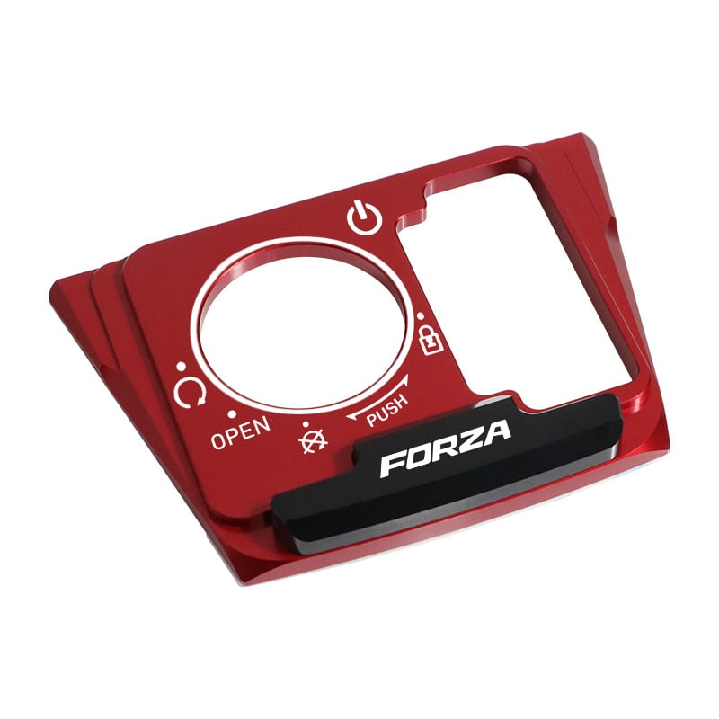 Aluminijski poklopac električne brave na vratima za Honda Forza 350/300 NSS350 – dekorativni zaštitni poklopac