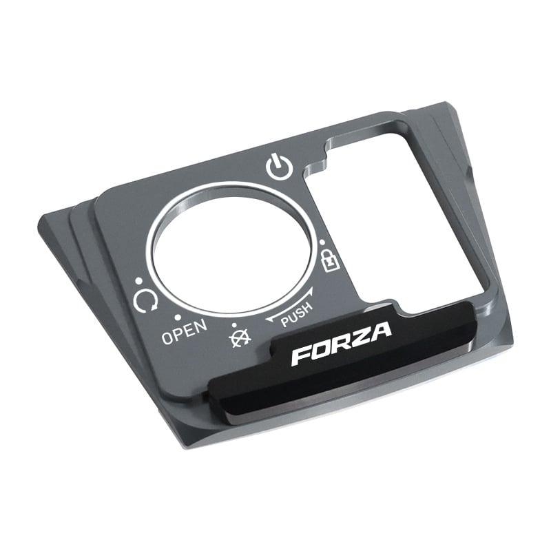 Aluminijski poklopac električne brave na vratima za Honda Forza 350/300 NSS350 – dekorativni zaštitni poklopac