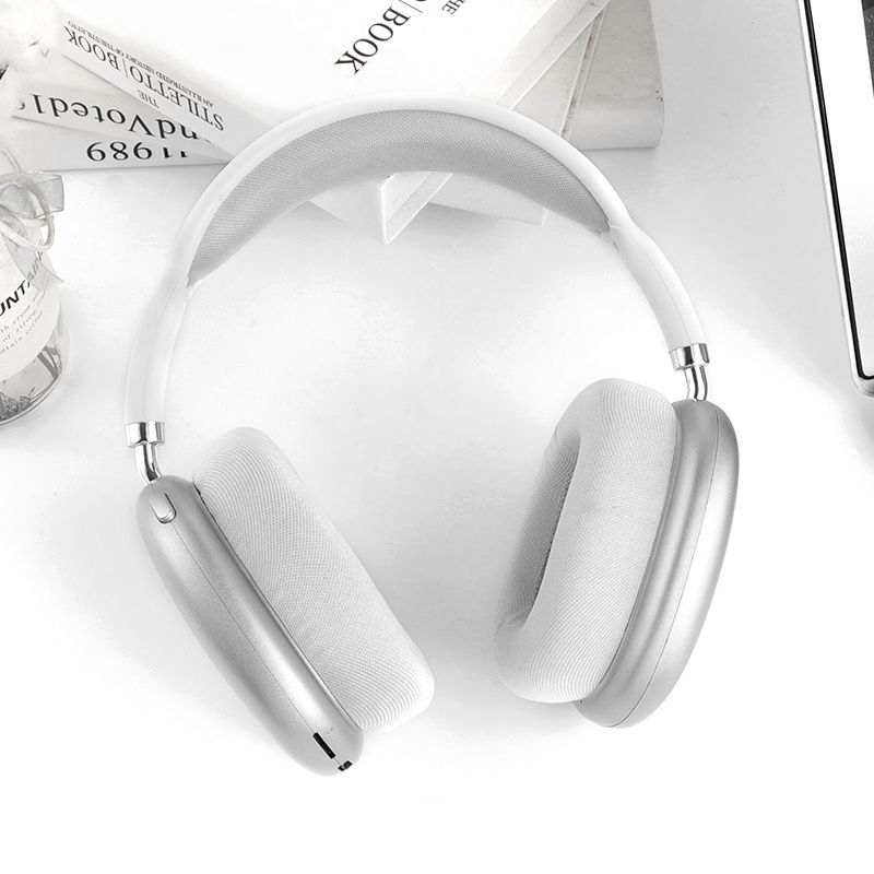 P9Plus Bežične over‑ear slušalice Bluetooth 5.3, domet 10 m, redukcija buke, trajanje baterije preko 8 sati, traka za glavu s pamukastim jastučićima