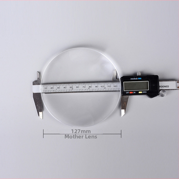 Akrylová lupa, vysoké rozlíšenie, kruhová šošovka, ručná/stolová lupa, OEM súkromná značka, pôvod Yiwu