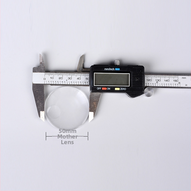 Akrylová lupa, vysoké rozlíšenie, kruhová šošovka, ručná/stolová lupa, OEM súkromná značka, pôvod Yiwu