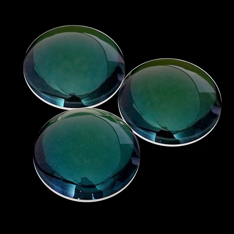 Биконвексова оптична леща за измервателни прибори, леща с покритие от K9 стъкло, модел 21.7