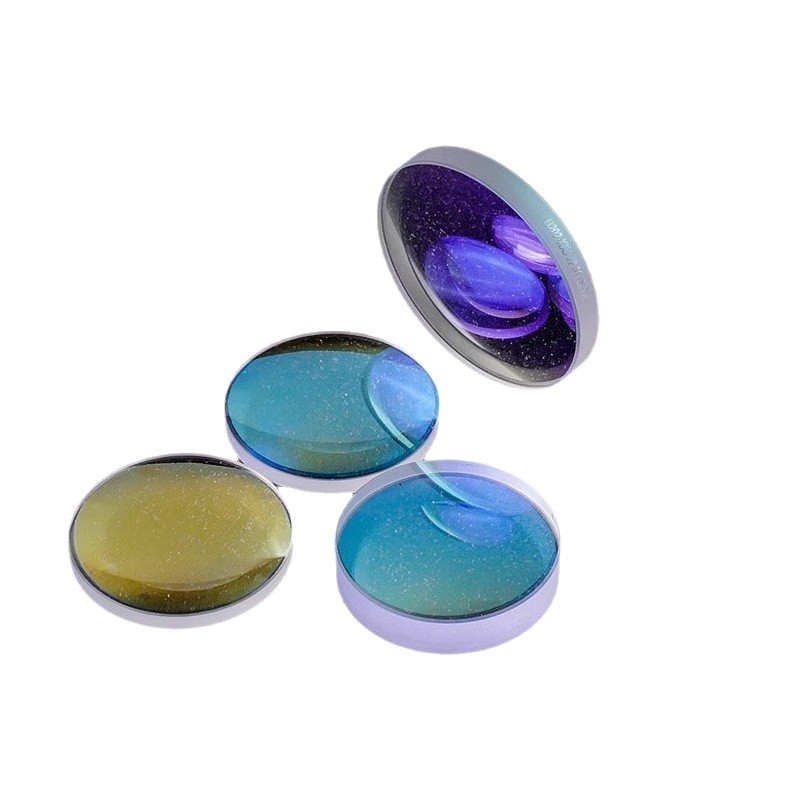 Биконвексова оптична леща за измервателни прибори, леща с покритие от K9 стъкло, модел 21.7