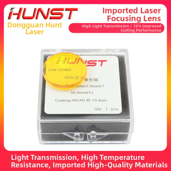 ZnSe CO2 laserová zaostrovacia šošovka, priemer 20 mm, ohniskové vzdialenosti 50,8 mm a 63,5 mm