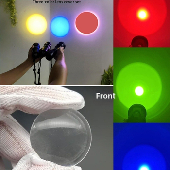 Френел леща за фенерче – запалваща леща, LED конвексна леща за запалване на огън