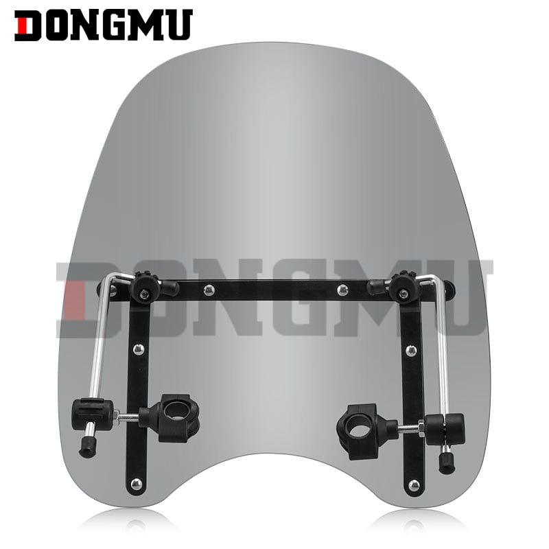 ABS placă și suport din aluminiu; personalizare disponibilă; stil deflector de vânt; model hpmp-d025; potrivire universală