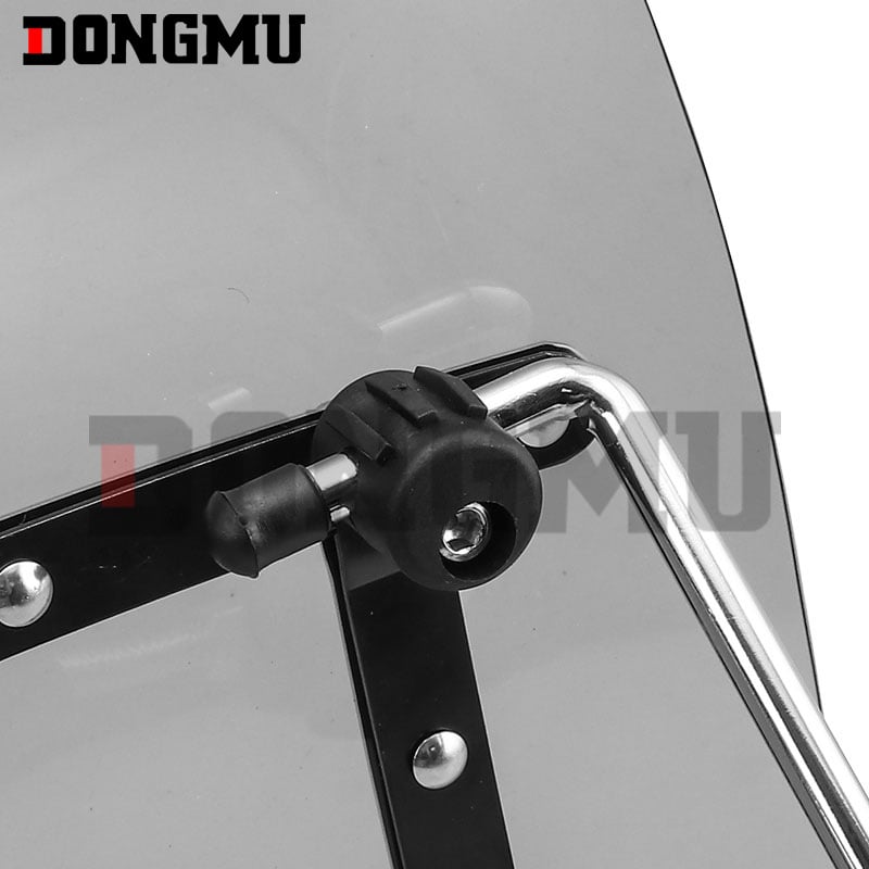 ABS placă și suport din aluminiu; personalizare disponibilă; stil deflector de vânt; model hpmp-d025; potrivire universală