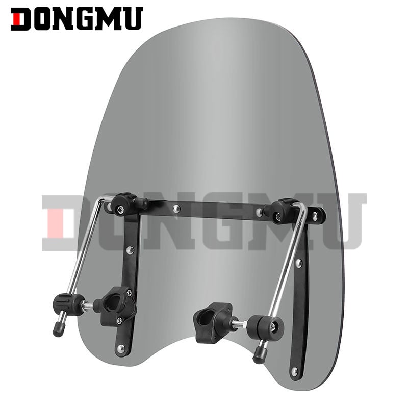 ABS placă și suport din aluminiu; personalizare disponibilă; stil deflector de vânt; model hpmp-d025; potrivire universală